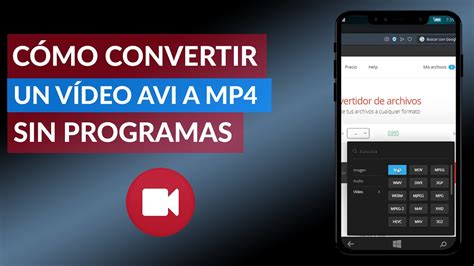 Convertir videos de youtube a mp4 gratis sin descargar programas